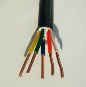 Cable de Control de bajo voltaje, 1,0 mm2, 1,5 mm2, 5 núcleos, 6 núcleos, KVV KYJV, sistema de instrumentación multinúcleo forrado de PVC, Cable de Control de potencia