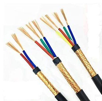 la malla de alambre de cobre flexible multinúcleo de 300/500v 0.75mm2 protegió los cables flexibles aislados PVC forrados con PVC de 0,75 milímetros cuadrados