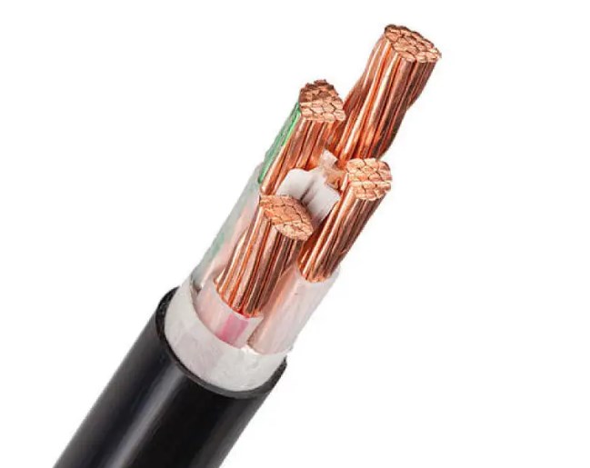 4 núcleos de 16 mm2 de aluminio de cobre de baja emisión de humos y cero halógenos con aislamiento XLPE de PVC Nyy N2xy Cable eléctrico mayorista Cable de alimentación flexible