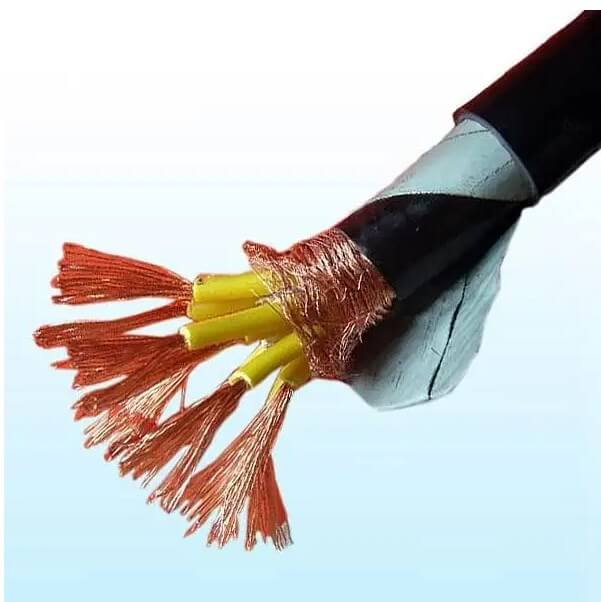 Par múltiple flexible 12 pares 14 pares Cables de instrumentación blindados SWA de par trenzado Precio de cable de instrumento ISOS de pantalla general individual