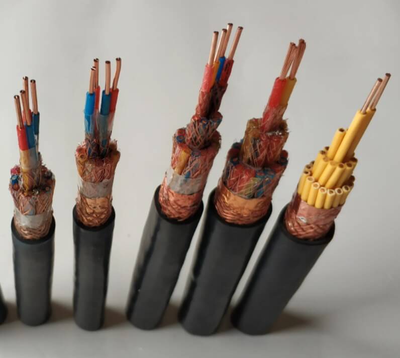 Pares múltiples flexibles 12 pares 14 pares Par trenzado Cables blindados de instrumentación SWA Pantalla general individual Precio del cable de instrumento ISOS