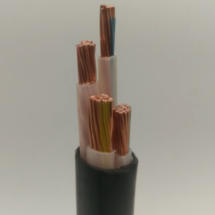 4 núcleos 16mm2 cobre aluminio bajo humo cero halógeno PVC XLPE aislado Nyy N2xy venta al por mayor Cable eléctrico Cable de alimentación Flexible