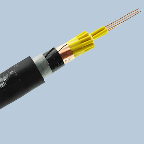 Cable de control de baja tensión 18 awg 1,5 mm2 10 núcleos 19 núcleos 12 núcleos 27 núcleos Aislamiento de PVC Cable de control de potencia blindado multinúcleo