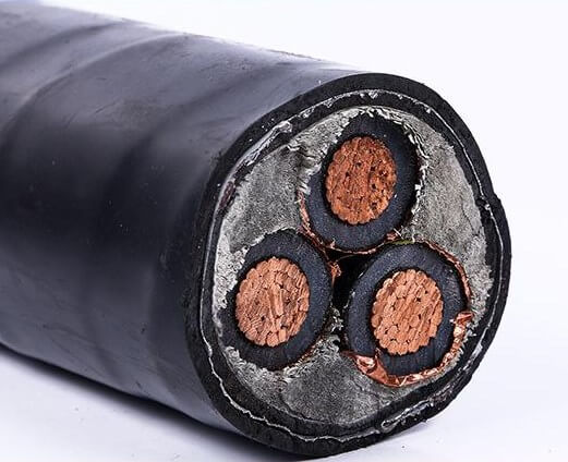 Cable de alimentación subterráneo blindado de PVC, 0,6/1KV, bajo voltaje, 3 núcleos, 4mm, 6mm, 10mm, 16mm, 50mm, 70mm, aislamiento XLPE de cobre, SWA STA