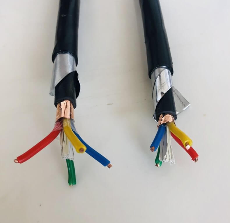 Cables de instrumentación apantallados en general Cable de instrumento de pares múltiples 8x2x0.5mm2 BS5308