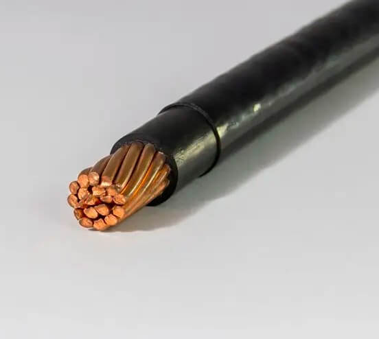 Alta calidad 1/0 4/0 3/0 2/0 Awg Cable eléctrico THHN 50 mm2 60 mm2 80 mm2 100 mm2 125 mm2 Chaqueta de nailon Cable trenzado THHN eléctrico de cobre Filipinas