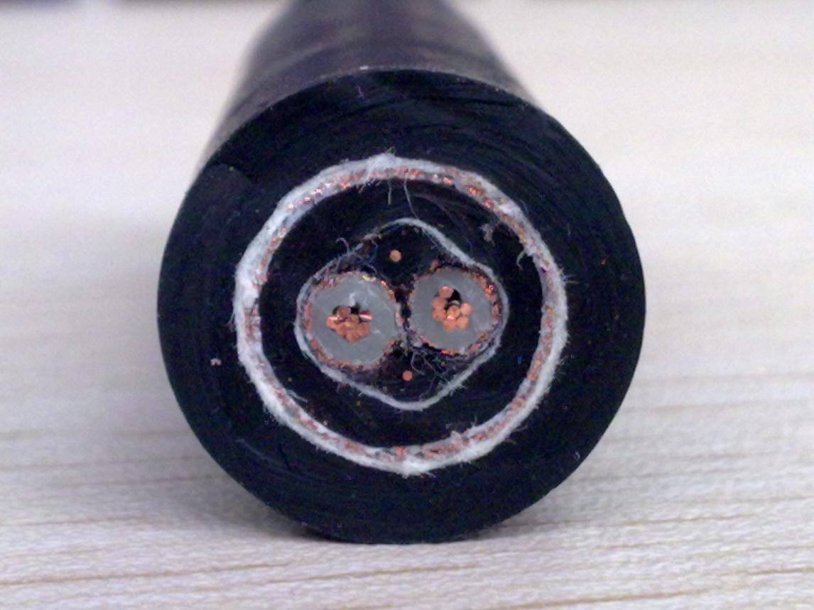 600/1000V bajo voltaje 2 núcleos 1,5mm2 2,0mm 2,5mm2 4mm2 6sq mm cobre XLPE aislado eléctrico PVC revestido Cable de alimentación para exteriores