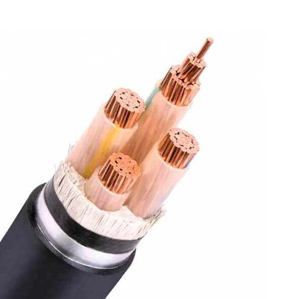 0,6/1kV 4 núcleos 16 mm2 Cable resistente al fuego XLPE PVC 16 mm2 Cable de alimentación de cobre resistente al fuego Precio