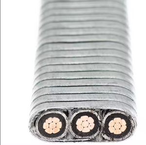 Cable de bomba de aceite de 3,3 kV 3x16 Cable sumergible en aceite con armadura plana de 3 núcleos y 16 mm2