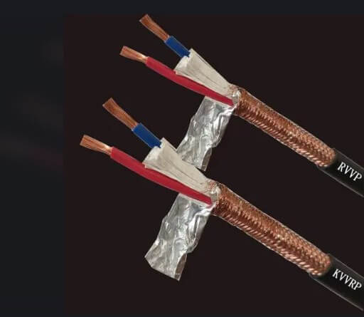 Cable de control flexible ZR-KVVRP-22 blindado con cinta de acero SWA STA con aislamiento de PVC ignífugo de 2 núcleos y 6 mm2