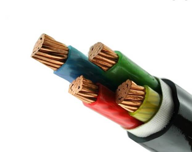 4 núcleos 16 mm2 25 mm2 35 mm2 50 mm2 70 mm2 95 mm2 cobre XLPE aislado subterráneo PVC revestido SWA cable de alimentación blindado