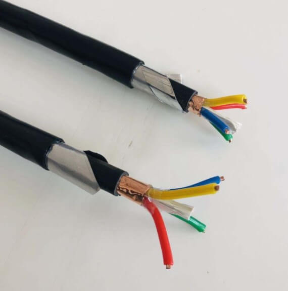 Precio al por mayor Cable de cobre con aislamiento de PVC Blindado SWA STA Multicore blindado 0,5 mm 0,75 mm 1,5 mm 1 mm 2,5 mm Cables eléctricos de instrumentación