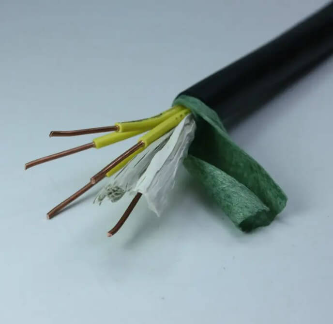 450/750v Multicore 5 core 1.0mm2 Cable de control blindado Cable aislado de PVC con revestimiento de PVC 18 AWG Cable de control de cobre blindado STA apantallado
